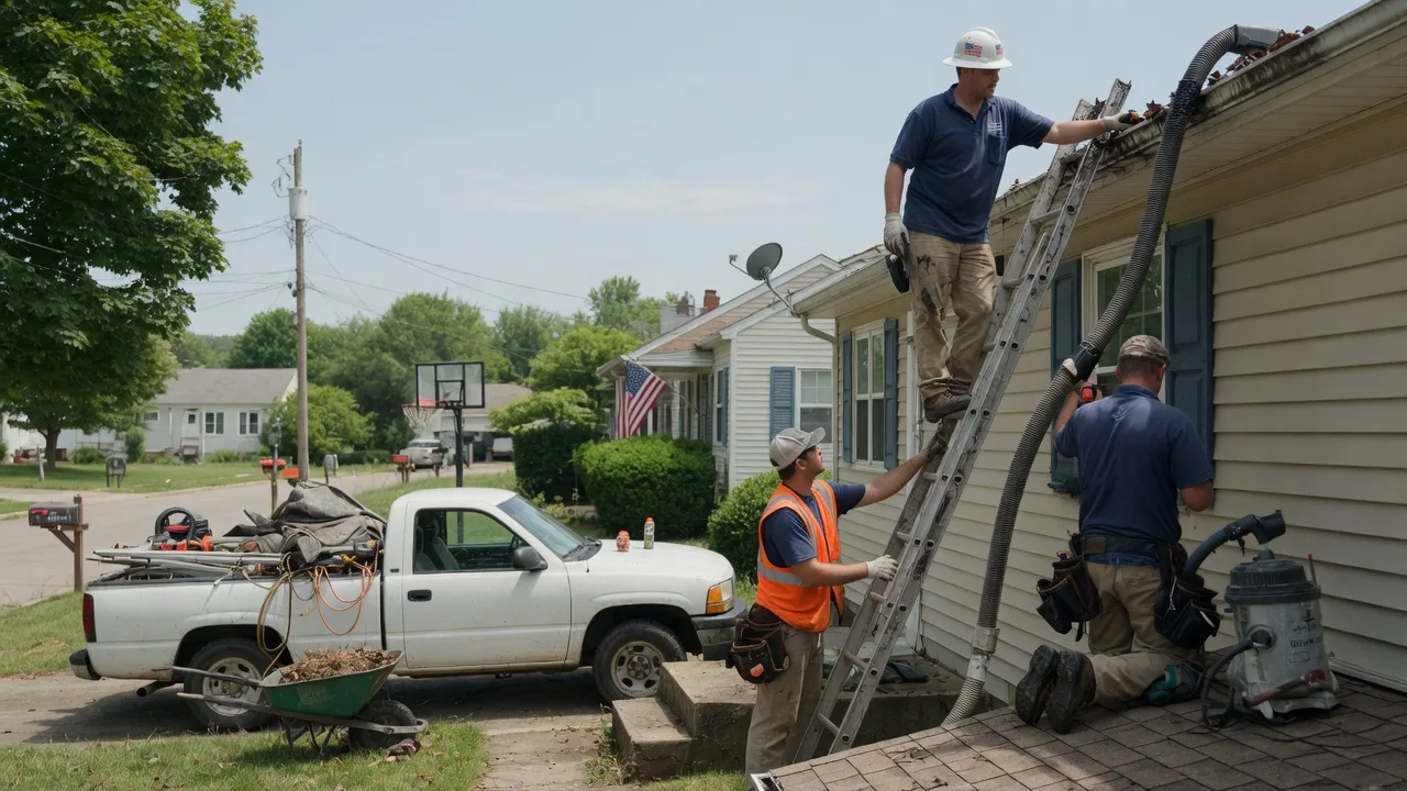 Gutter Installation in Mentone, IN near me